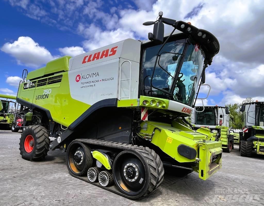 CLAAS Lexion 750 TT Kombinované zberacie stroje