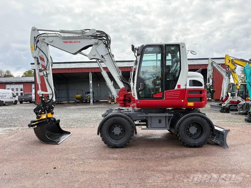 Takeuchi TB395W Kolesové rýpadlá