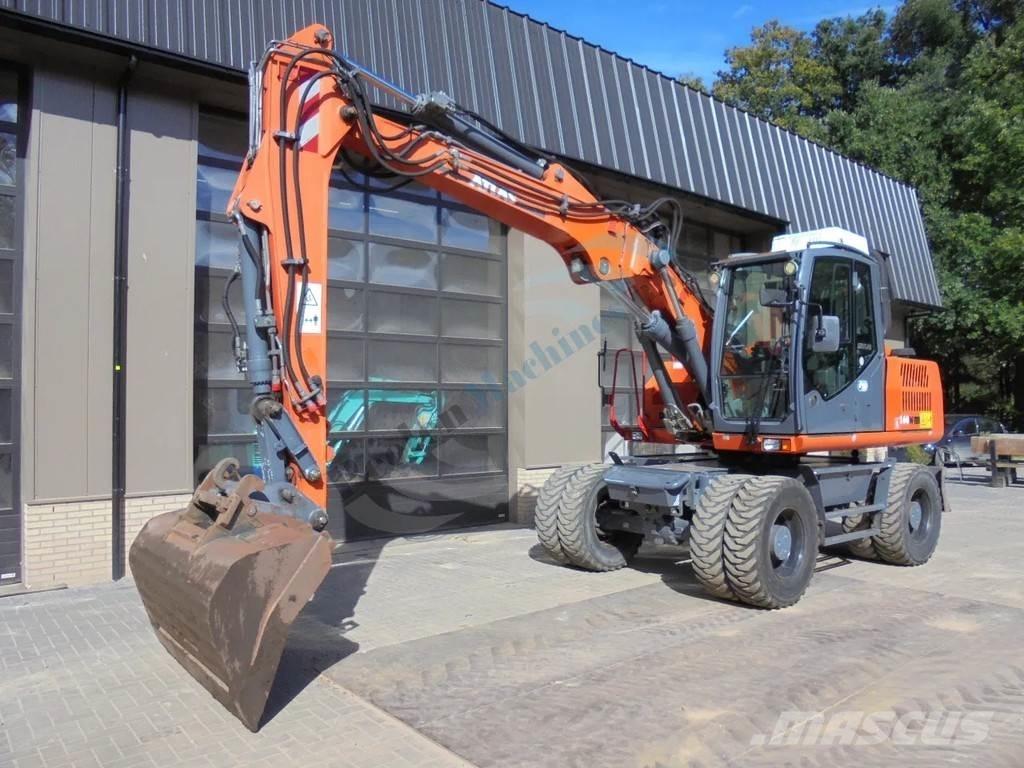 Atlas 160W Kolesové rýpadlá
