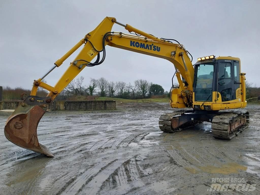 Komatsu PC138US-11 Pásové rýpadlá