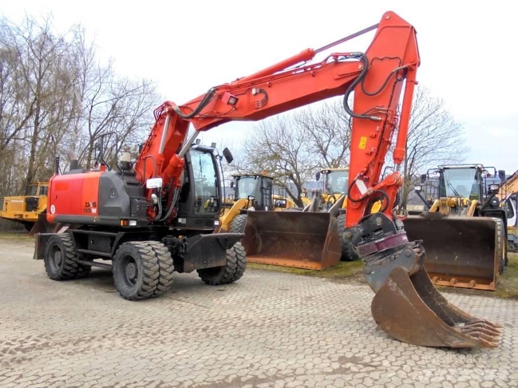 Hitachi ZX 190 W-5B Kolesové rýpadlá