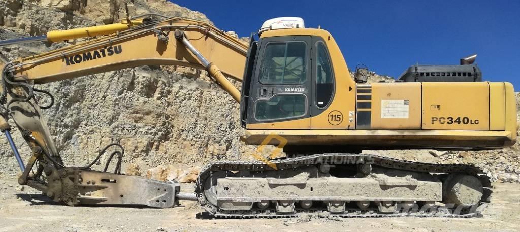 Komatsu PC 340 LC-6K Pásové rýpadlá