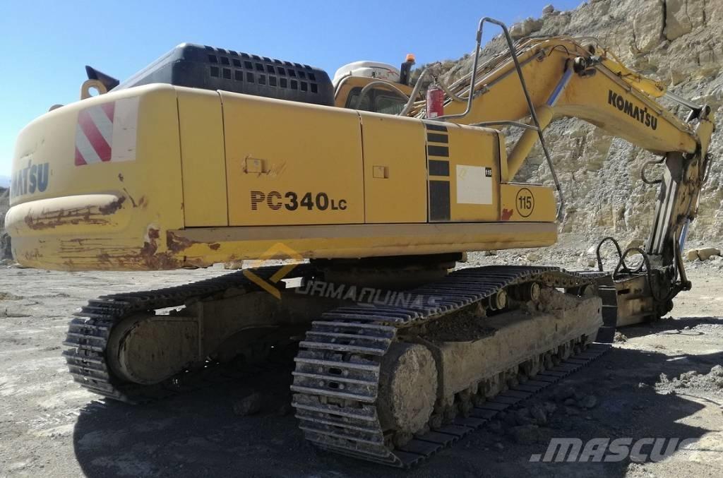 Komatsu PC 340 LC-6K Pásové rýpadlá