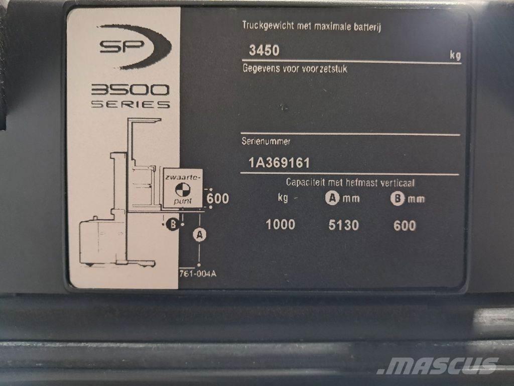 Crown SP3512 Nízkozdvižné vozíky