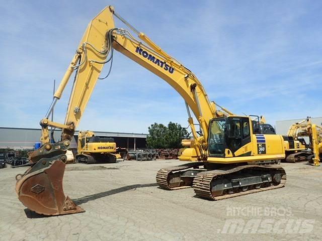 Komatsu PC360LC-11 Pásové rýpadlá