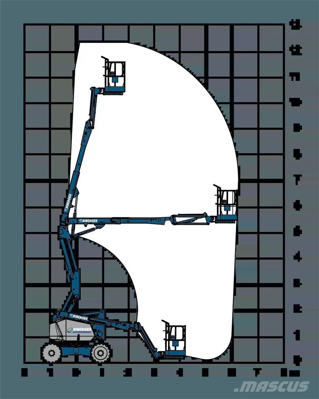 JLG H340AJ Kĺbové plošiny