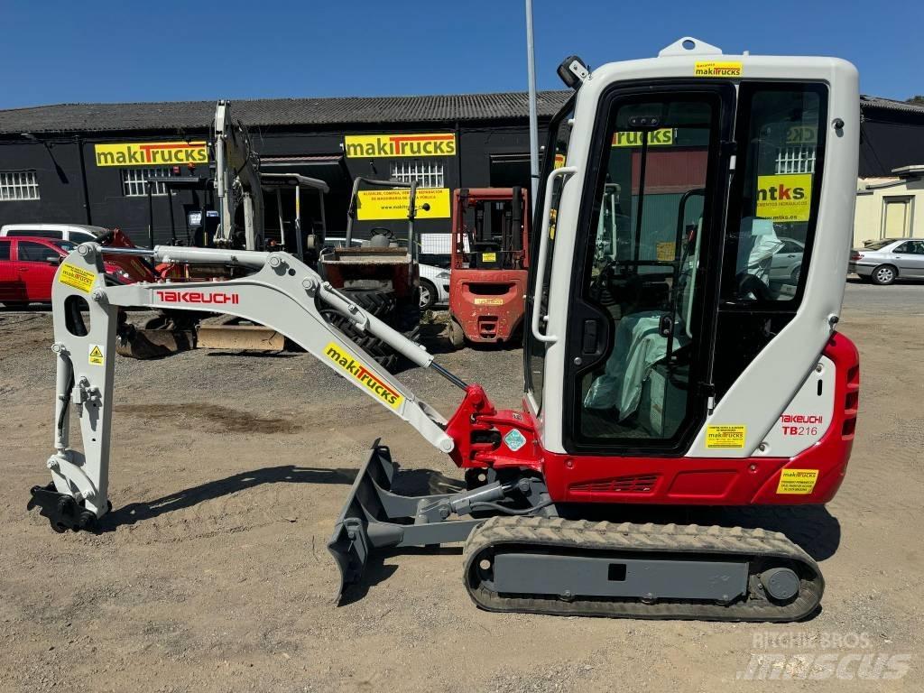 Takeuchi TB 216 Mini rýpadlá < 7t
