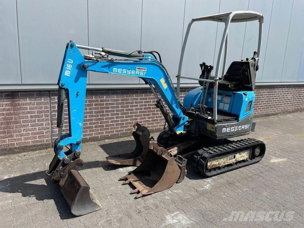 Messersi M-16U Mini rýpadlá < 7t