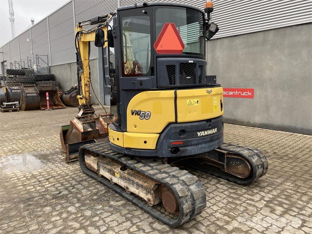 Yanmar VIO50-6 Kolesové rýpadlá
