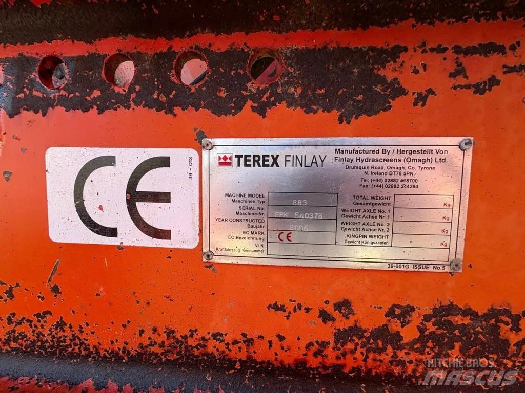 Terex 883 Mobilné triediče
