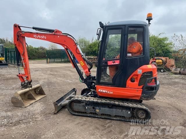 Kubota KX 101-3 A4 Mini rýpadlá < 7t