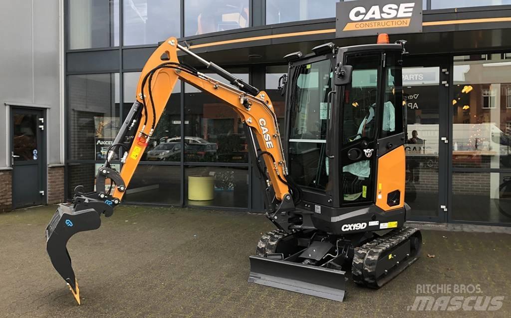 CASE CX 19 D Mini rýpadlá < 7t