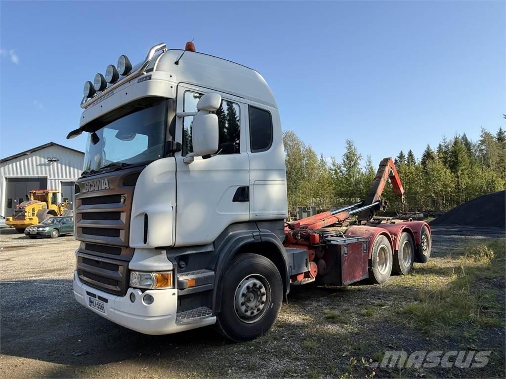 Scania R16 V8 8X4 Hákový nosič kontajnerov