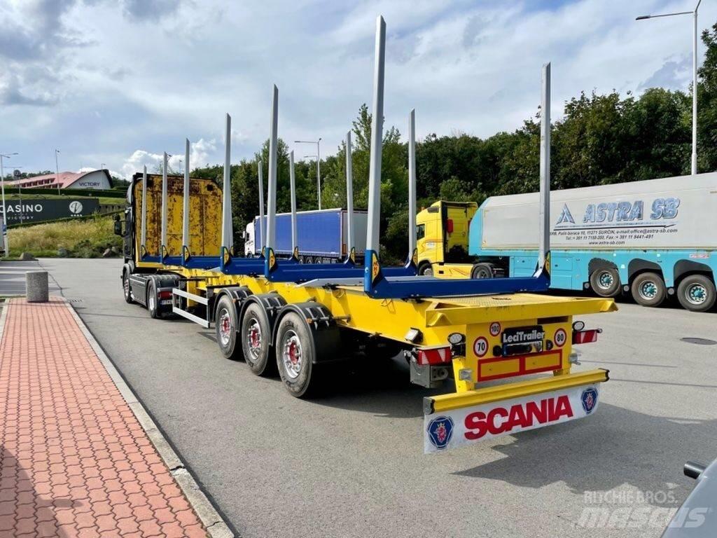 Lecitrailer 3E 20 Návesy na prepravu kmeňov