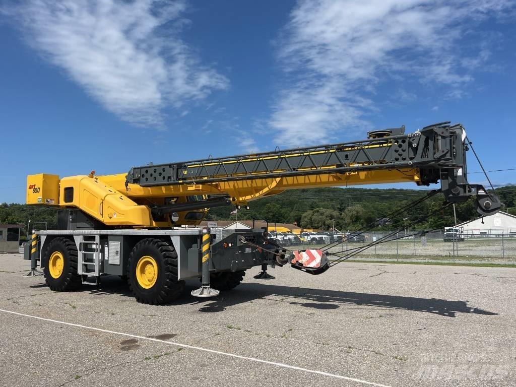 Grove GRT 650 Žeriavy pre ťažký terén