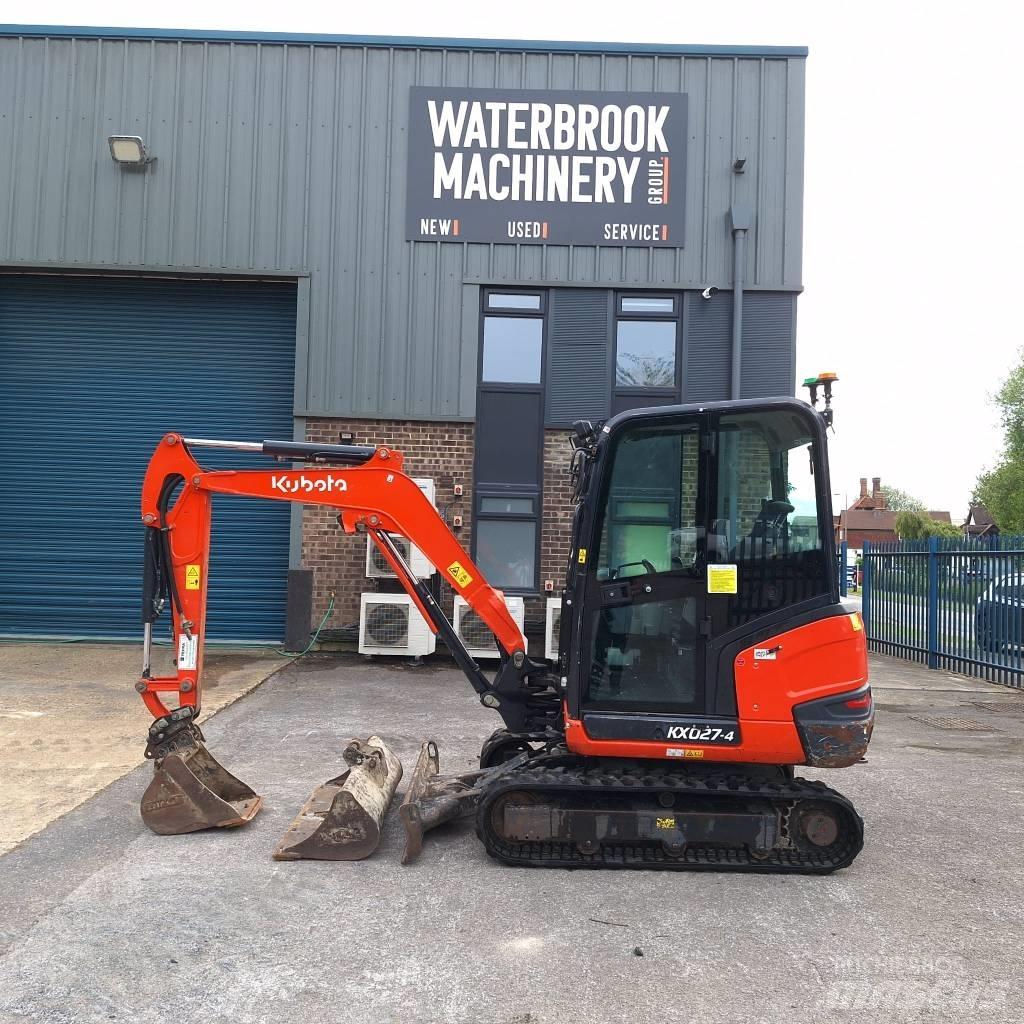 Kubota KX 027-4 Mini rýpadlá < 7t