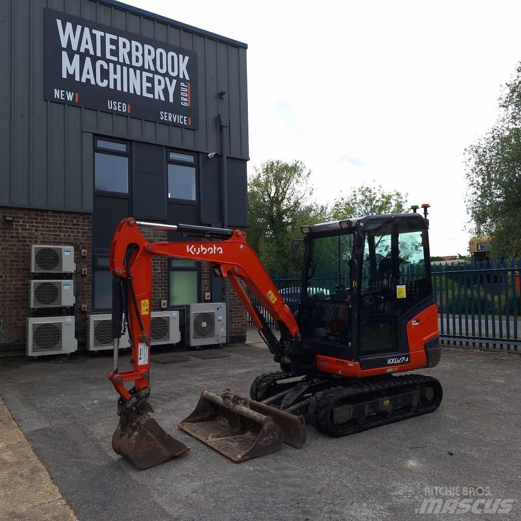 Kubota KX 027-4 Mini rýpadlá < 7t