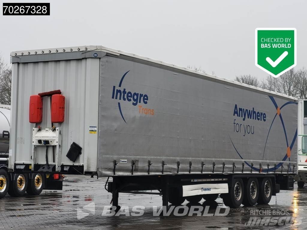 Krone SD 3 axles Plachtové návesy