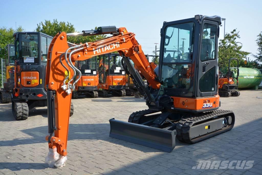 Hitachi ZX 33 U-6 Mini rýpadlá < 7t