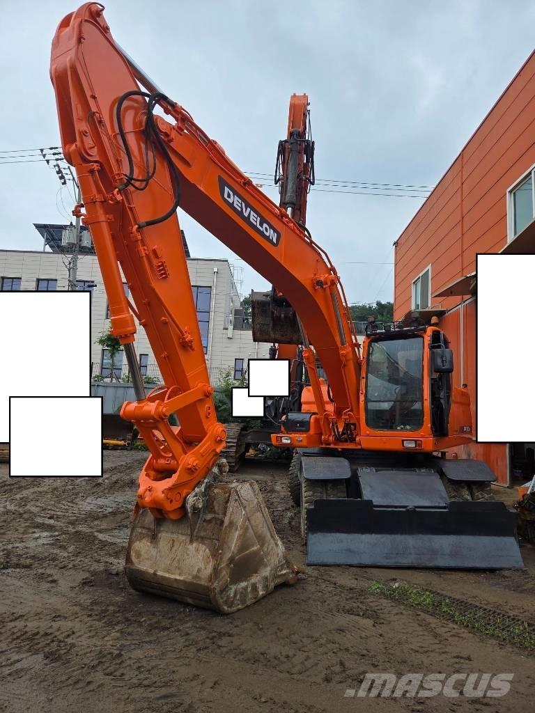 Doosan DX 210 W Kolesové rýpadlá