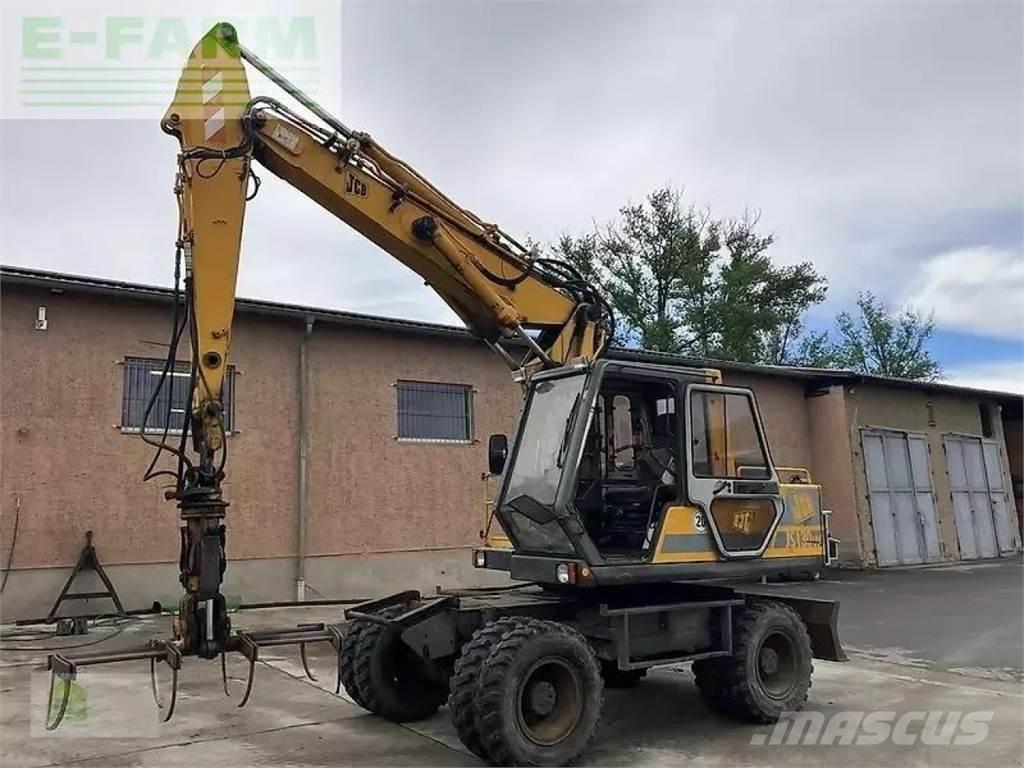 JCB js 130 w Kolesové rýpadlá