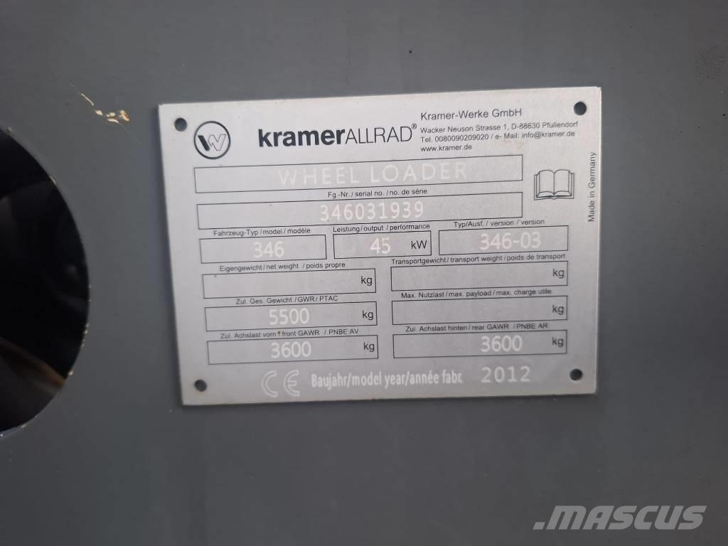 Kramer 750 Kolesové nakladače