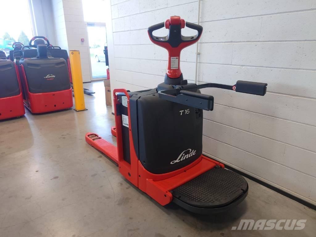 Linde T16P/1151-02 Nízkozdvižný vozík s plošinou