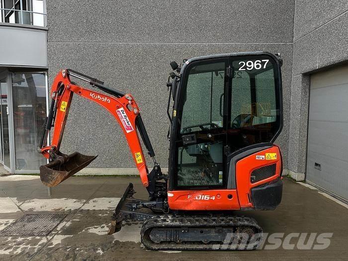 Kubota KX016-4 Mini rýpadlá < 7t