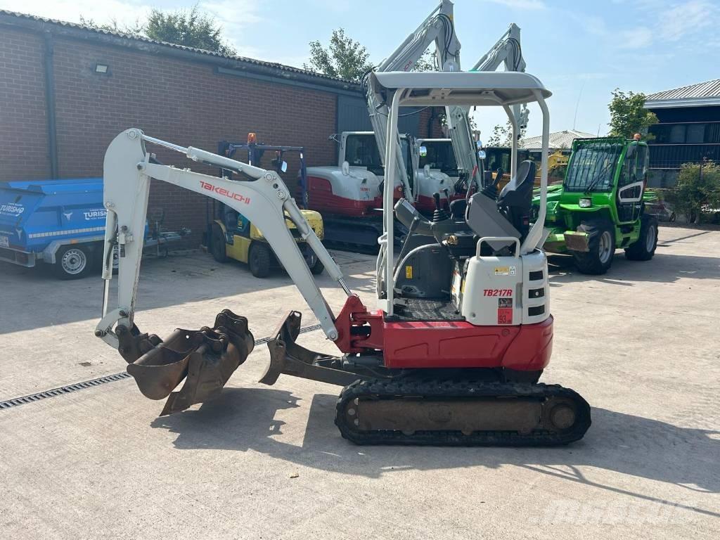 Takeuchi TB 217 R Mini rýpadlá < 7t