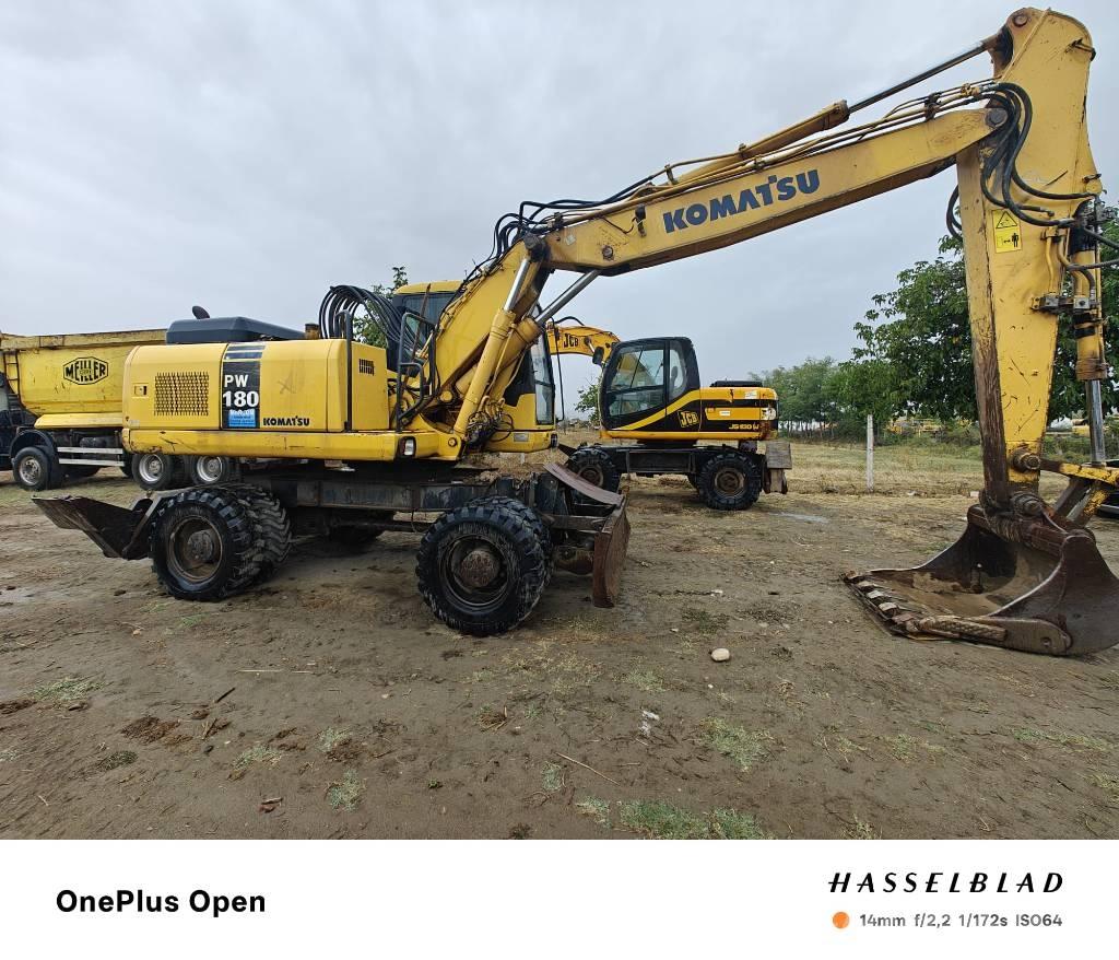 Komatsu PW 180 Podvozky a zavesenie kolies