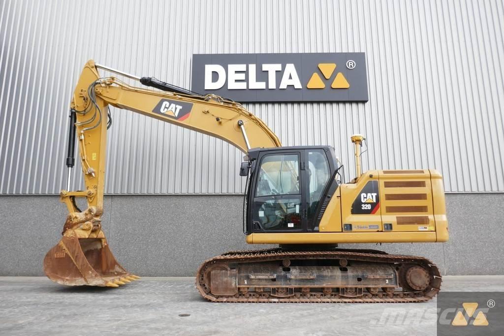 CAT 320 Pásové rýpadlá