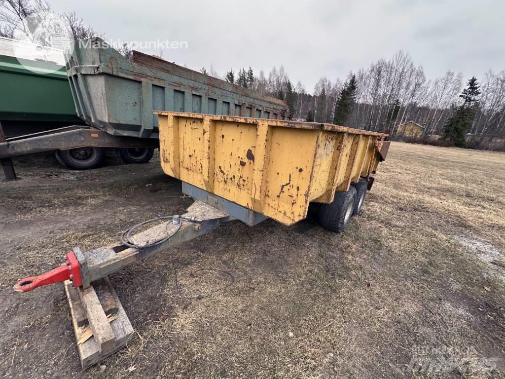  Tippvagn Hjulgrävare Vyklápacie prívesy