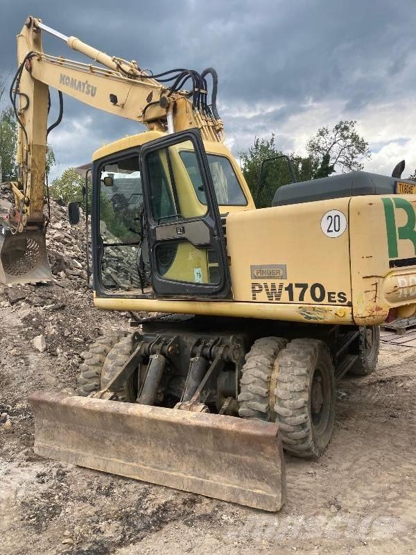 Komatsu PW 170 ES-6K Kolesové rýpadlá