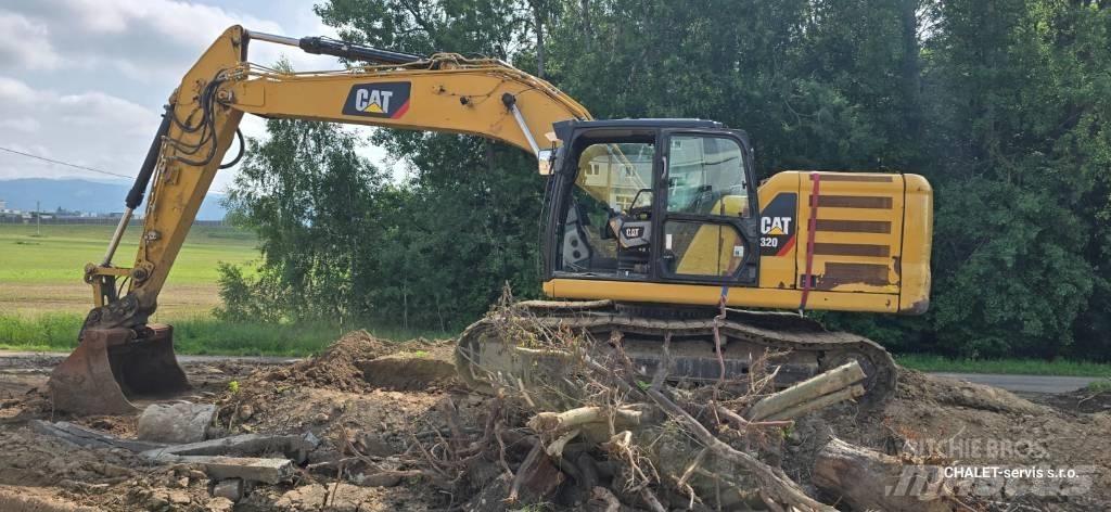 CAT 320 Pásové rýpadlá
