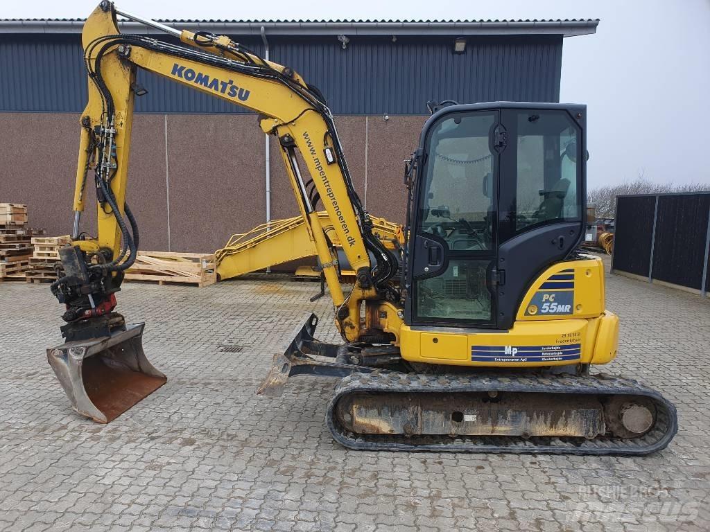 Komatsu PC55MR5 Mini rýpadlá < 7t