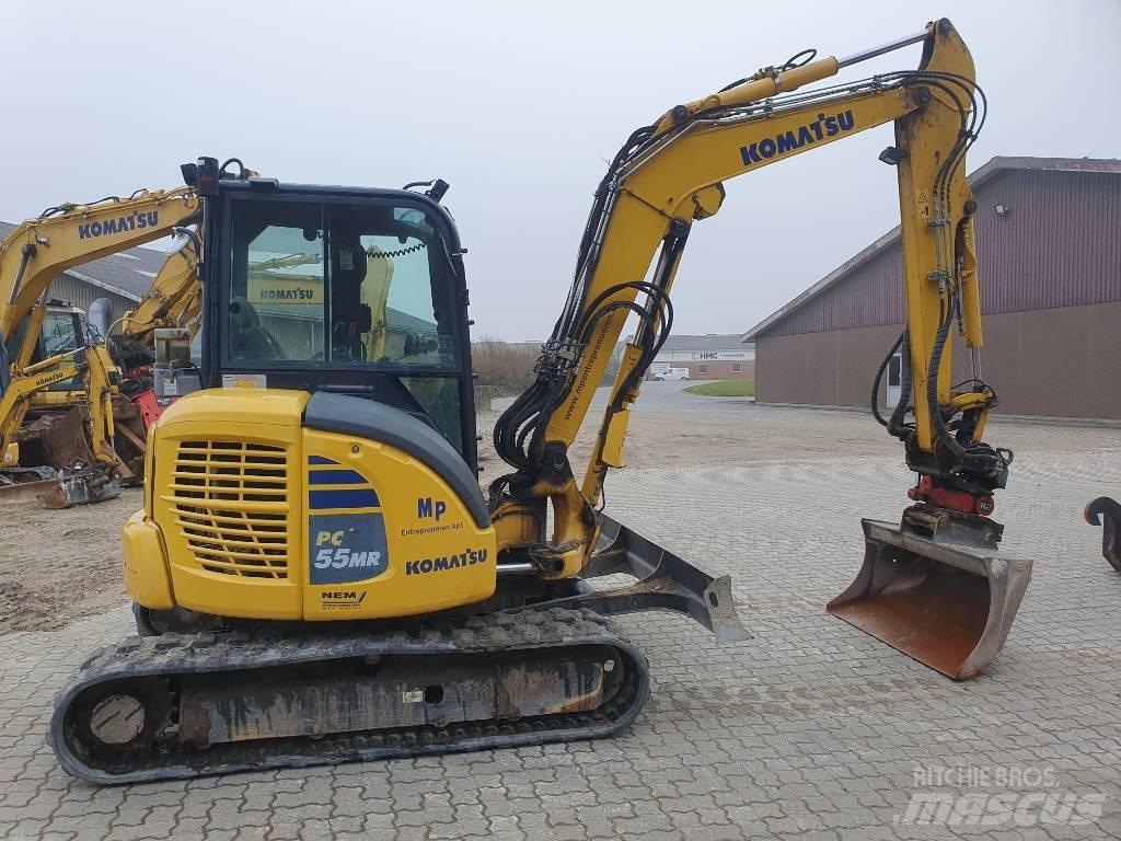Komatsu PC55MR5 Mini rýpadlá < 7t