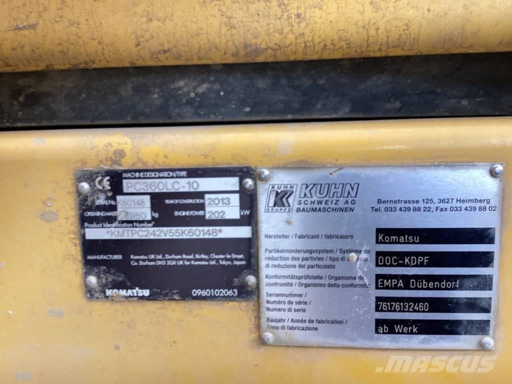 Komatsu PC 360 LC-10 Pásové rýpadlá
