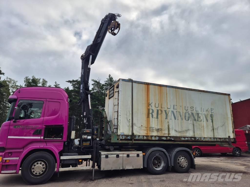 Scania R 410 Autožeriavy, hydraulické ruky