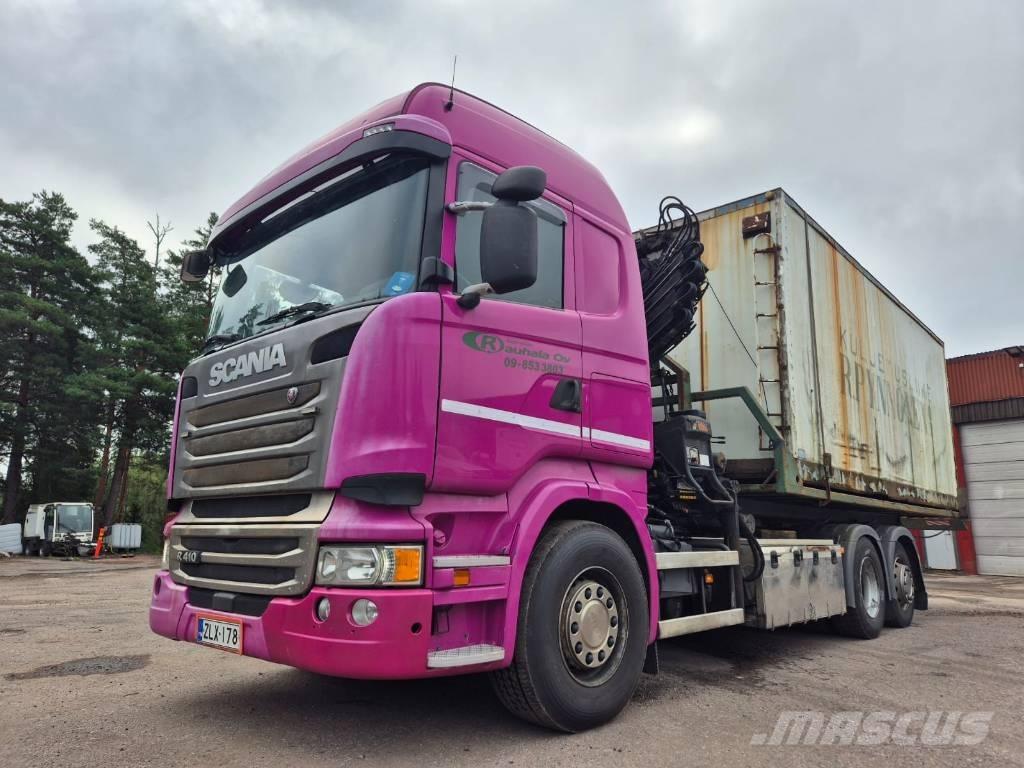 Scania R 410 Autožeriavy, hydraulické ruky