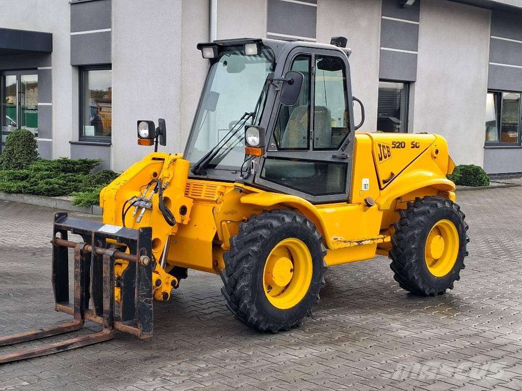 JCB 520-50 Teleskopické nakladače pre poľnohospodárstvo