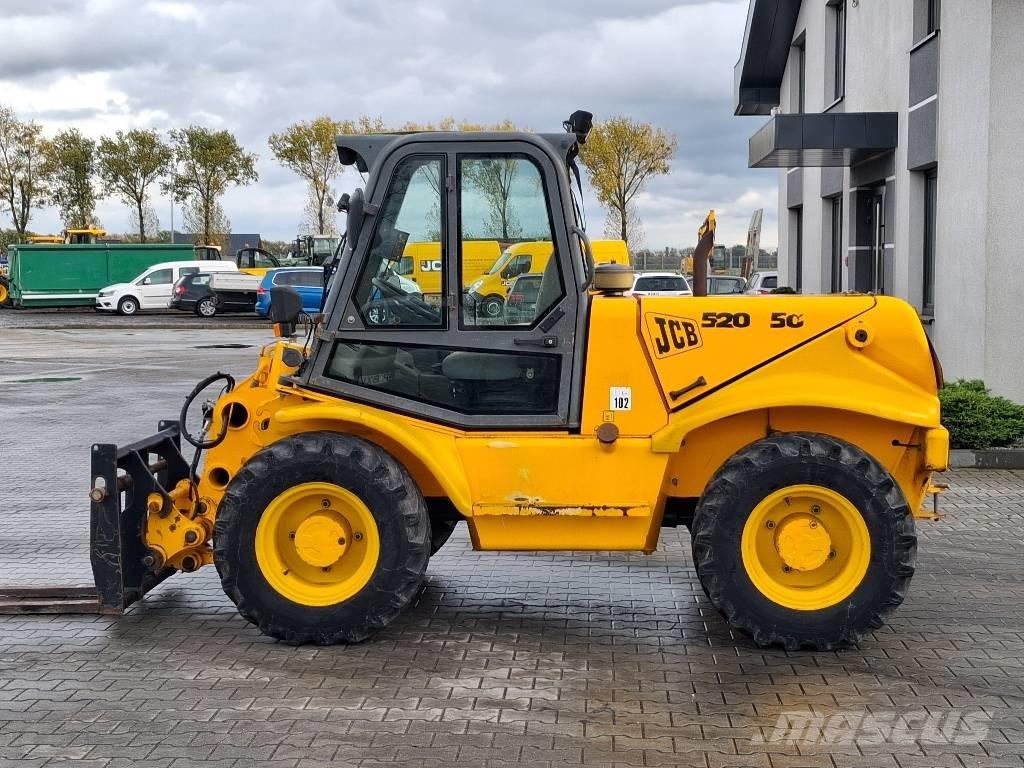 JCB 520-50 Teleskopické nakladače pre poľnohospodárstvo