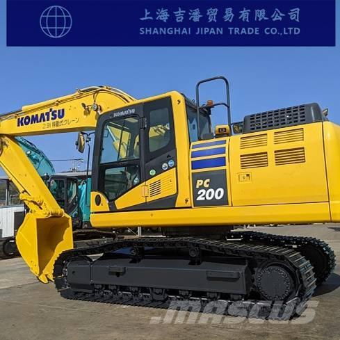 Komatsu PC 200 Pásové rýpadlá