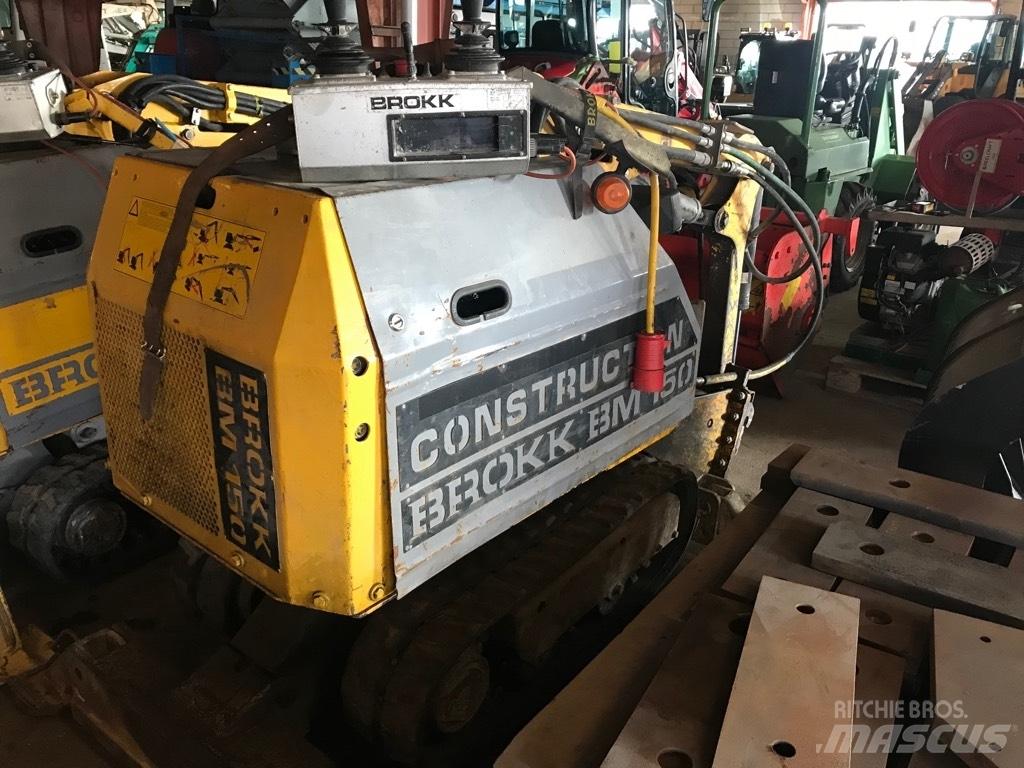 Brokk BM150E Mini rýpadlá < 7t
