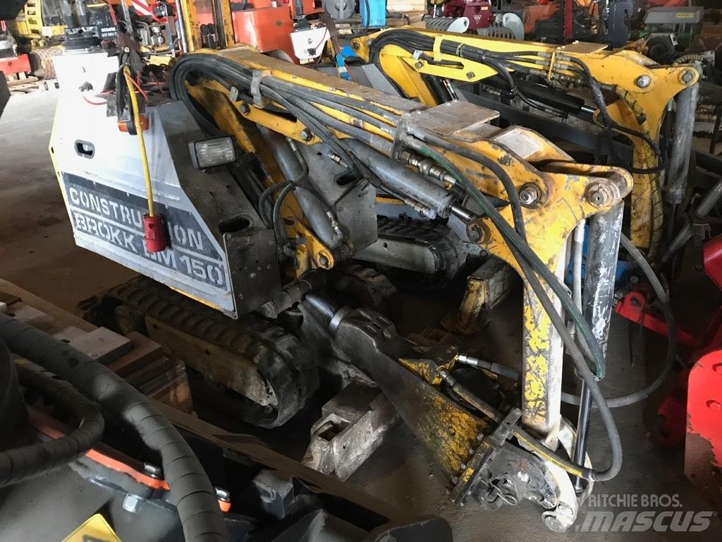 Brokk BM150E Mini rýpadlá < 7t
