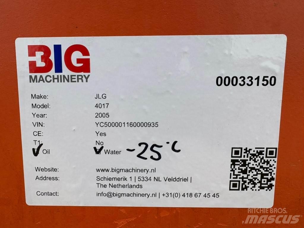 JLG 4017 Teleskopické manipulátory