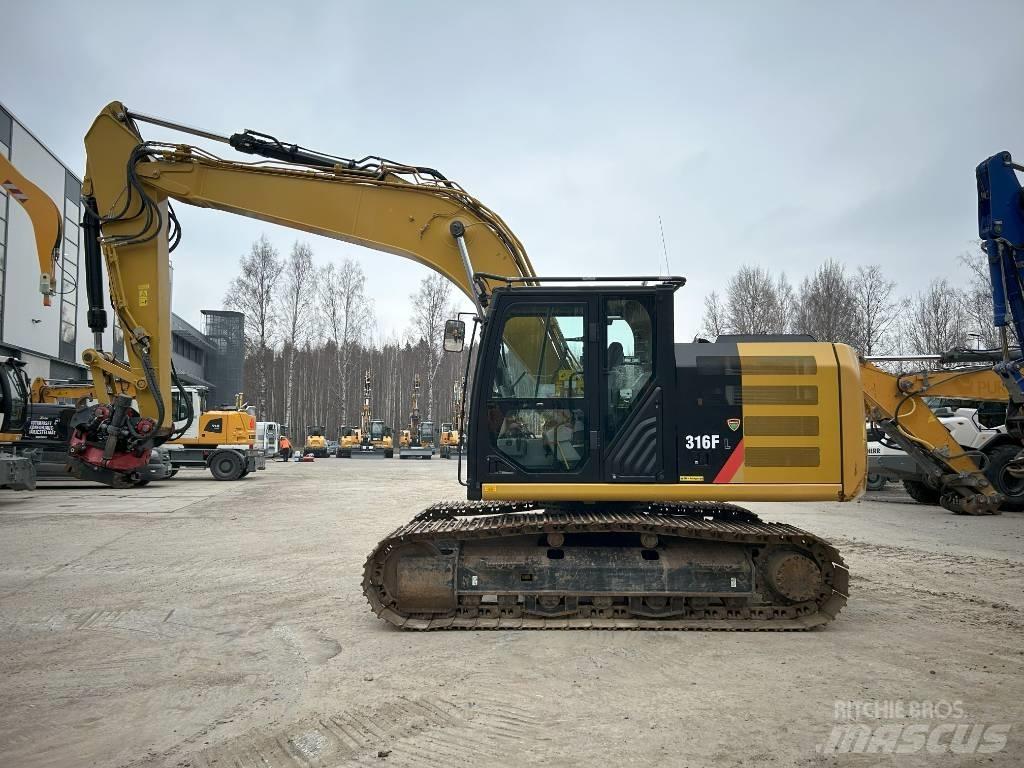 CAT 316 FL Pásové rýpadlá