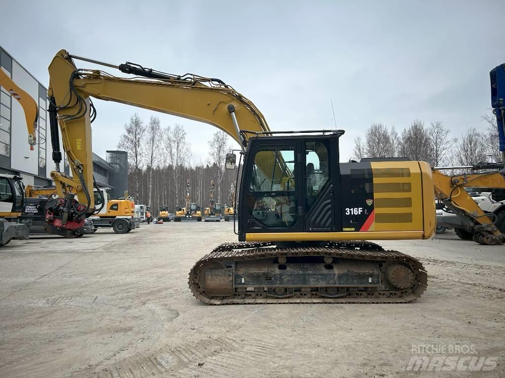 CAT 316 FL Pásové rýpadlá