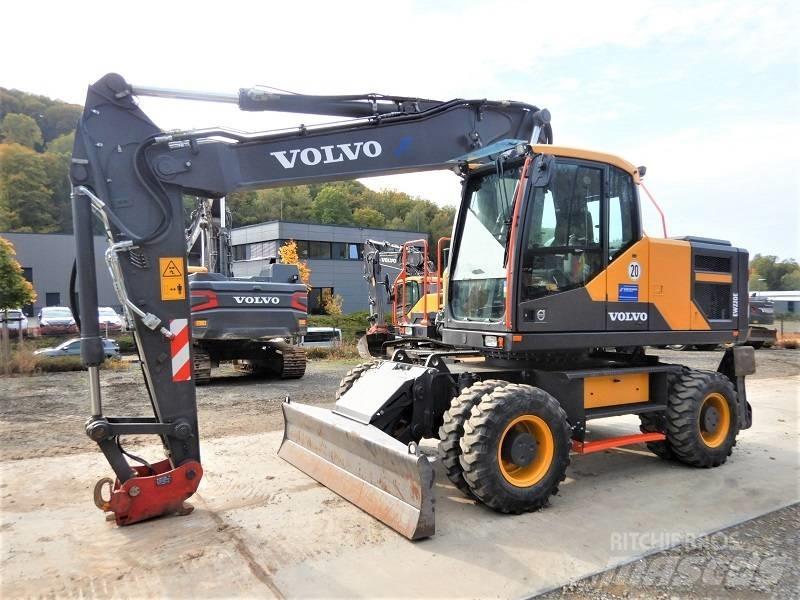 Volvo EW 220 E Kolesové rýpadlá