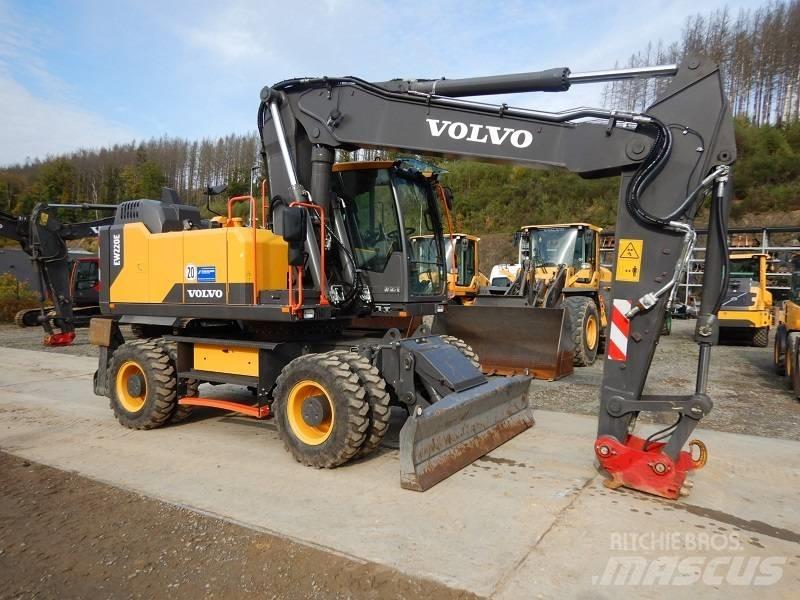 Volvo EW 220 E Kolesové rýpadlá