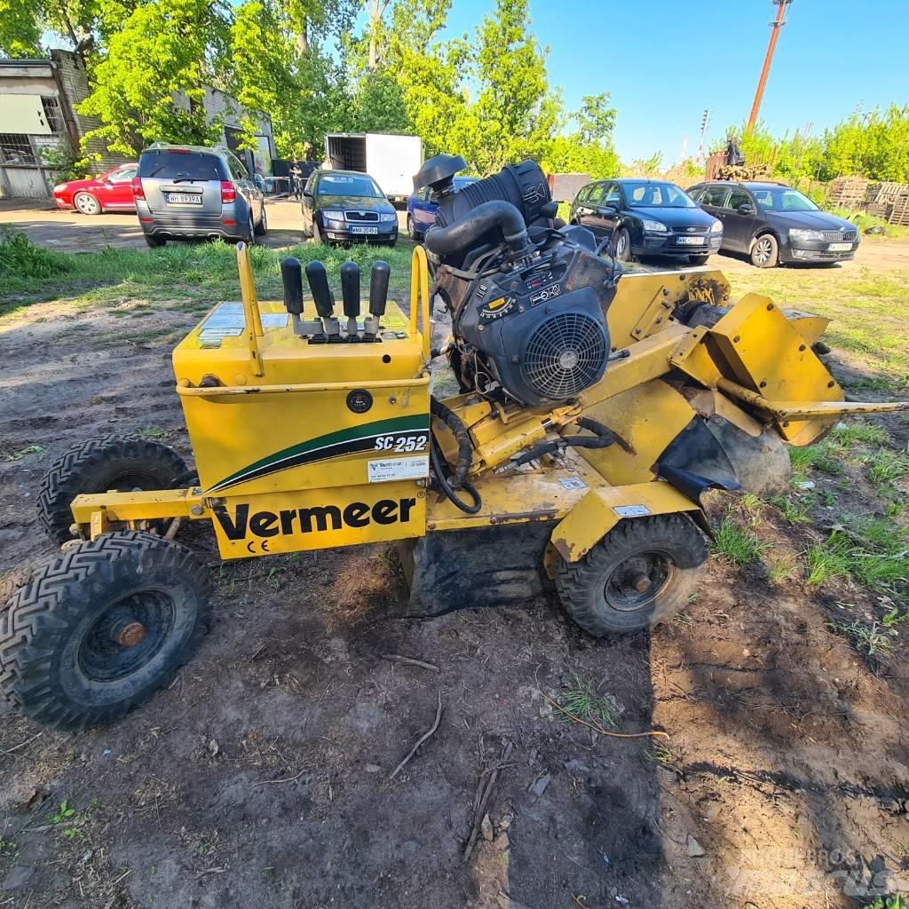 Vermeer SC252 Frézy na pne